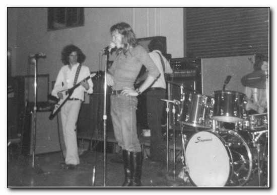 Robert and John at the Armory - May 1973
